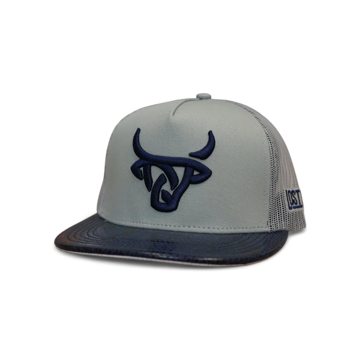 Lost Calf Blue Racer Flat Cap