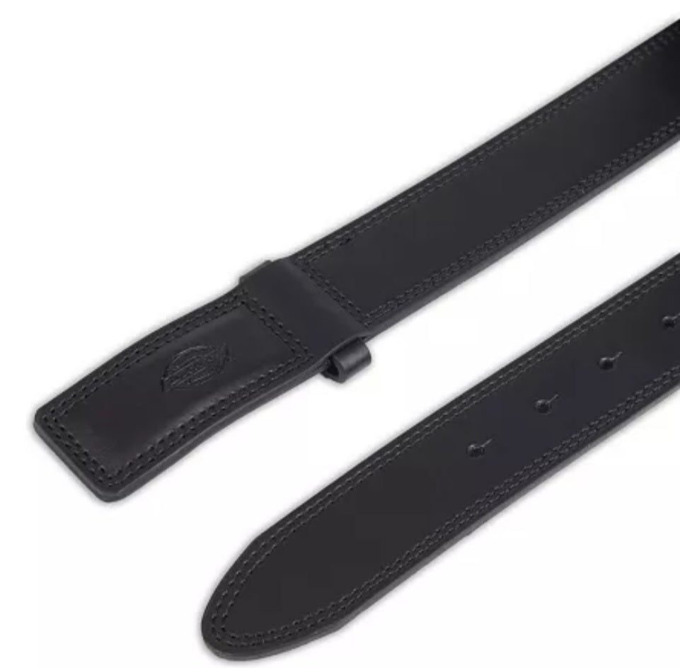 Dickies Men's Leather No-Scratch Work Belt