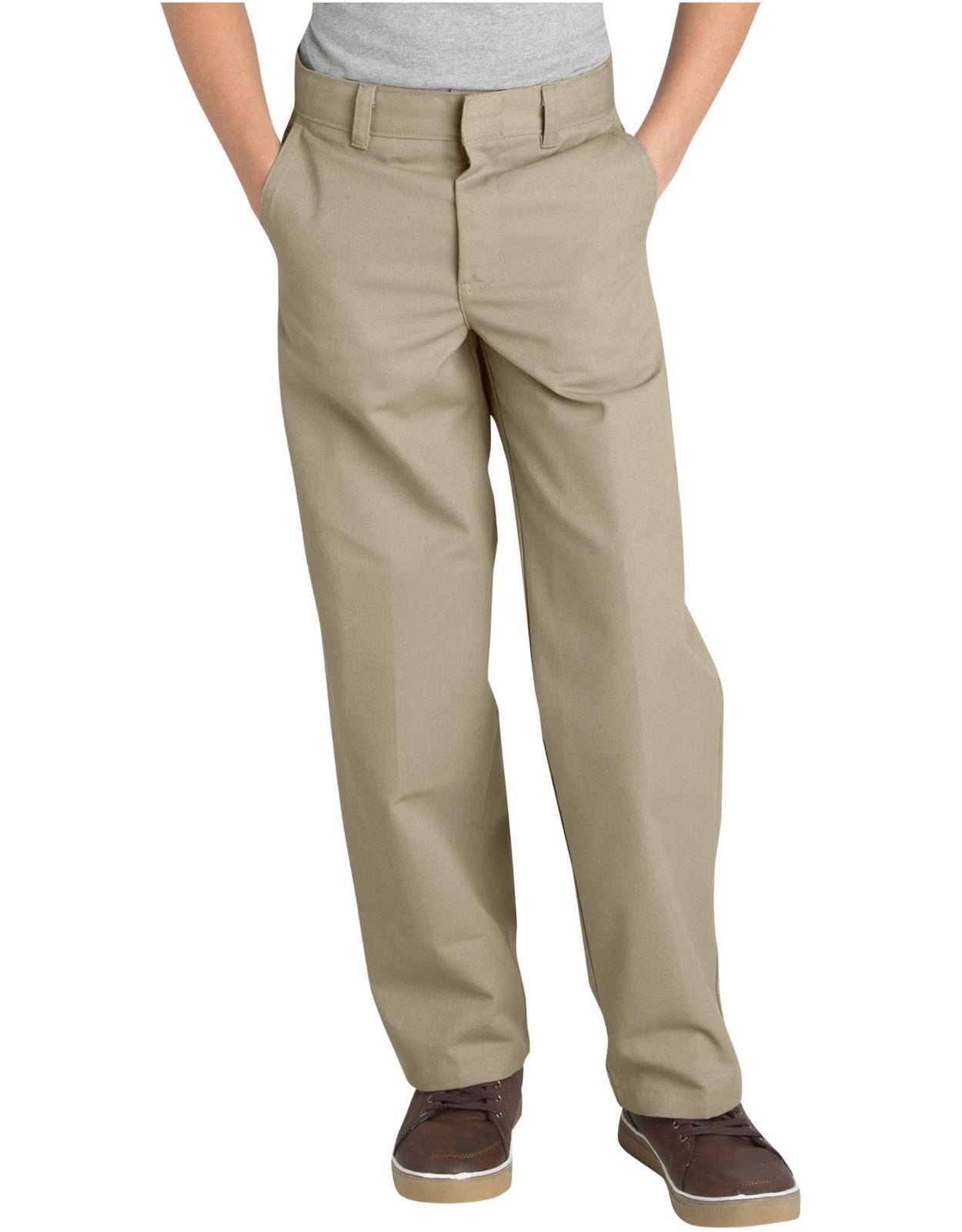 Dickies Boy's Flat Front Pants Classic Fit Regular Fit*