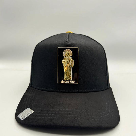Bigg Boss San Judas Plaque Cap Black