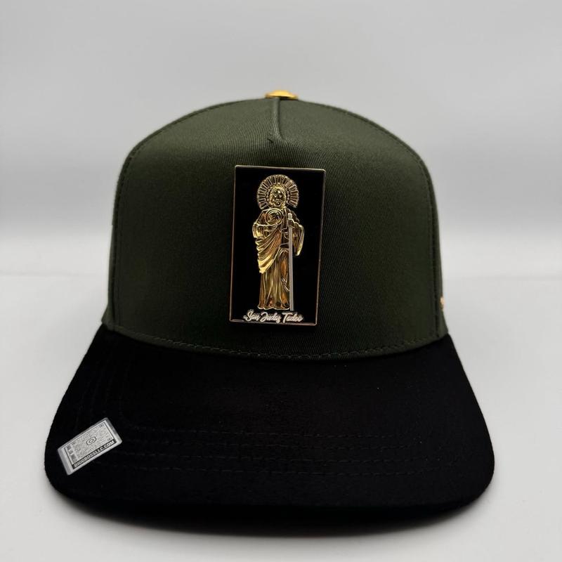 Bigg Boss San Judas Plaque Cap Army Green