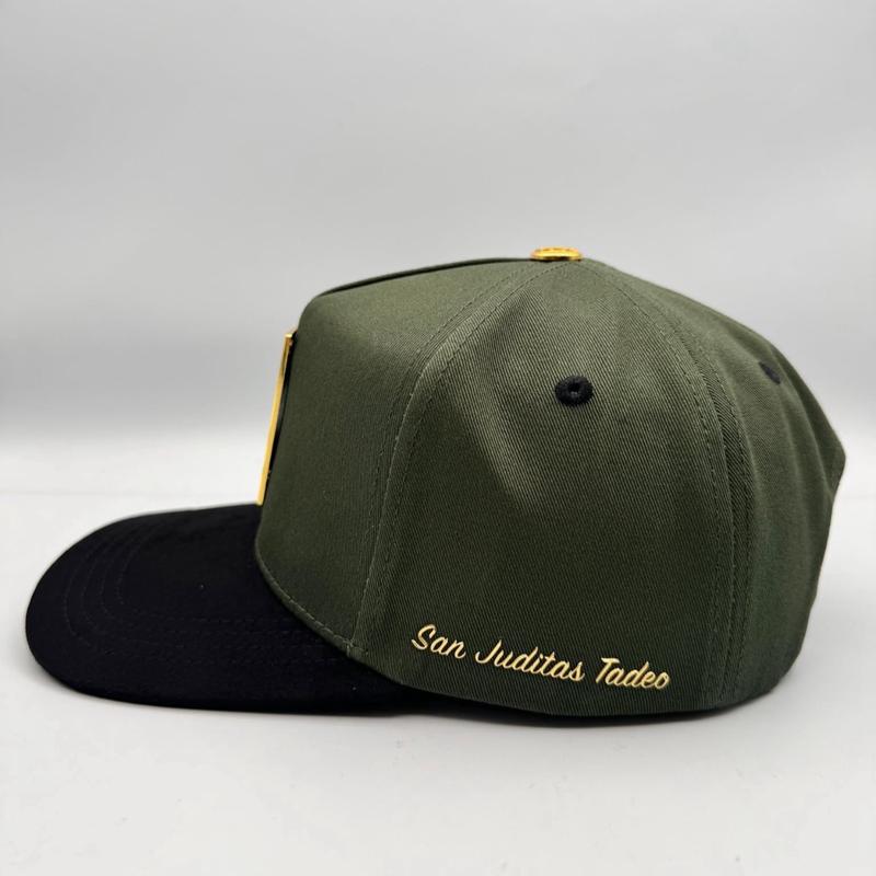 Bigg Boss San Judas Plaque Cap Army Green