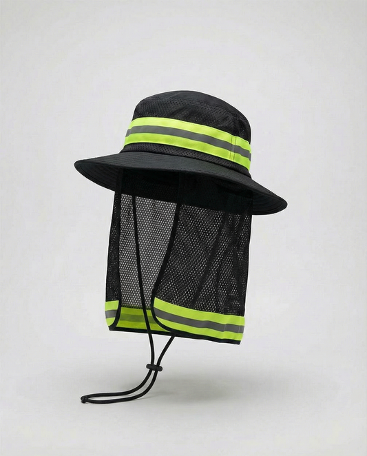 Safety Sun Hat with Neck Flap