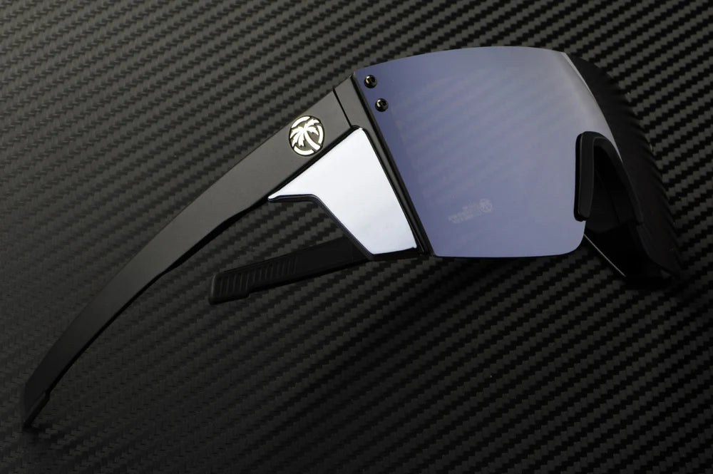 HeatWave Performance Lazer Face Sunglasses: Silver Z87+