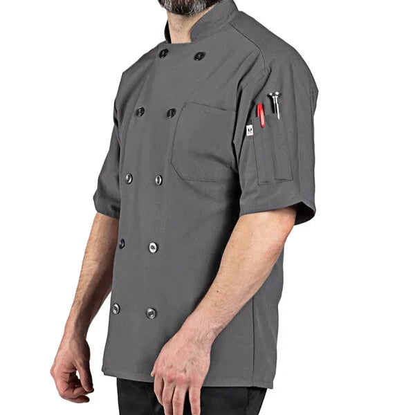 *FINAL SALE* Uncommon Unisex Short Sleeve Chef Coat