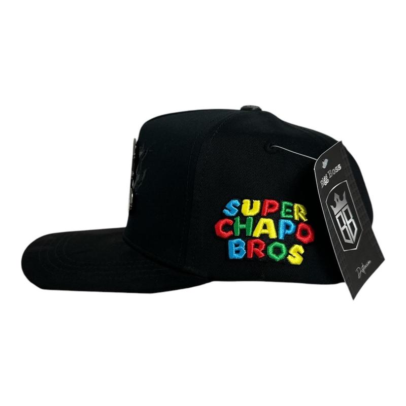 BIGG BOSS CT CAPS SUPER CHAPO BROS BLK