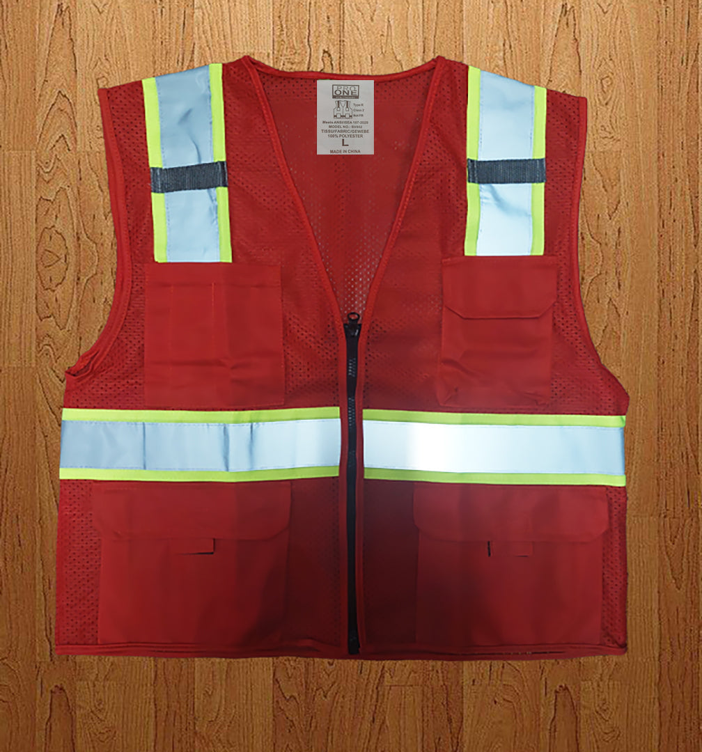 Mesh Safety Vest Class II