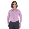 WRANGLER® WOMEN’S FR FLAME RESISTANT LONG SLEEVE SOLID PURPLE